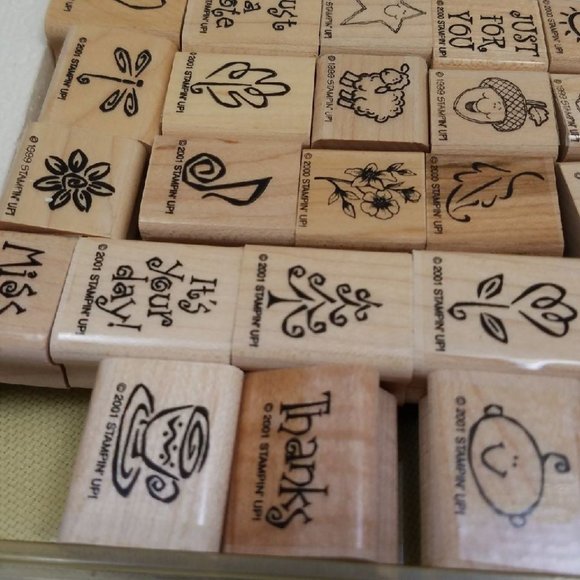 Vtg Stampin' Up! Scrapbooking Stamp Set Variety - Picture 5 of 12